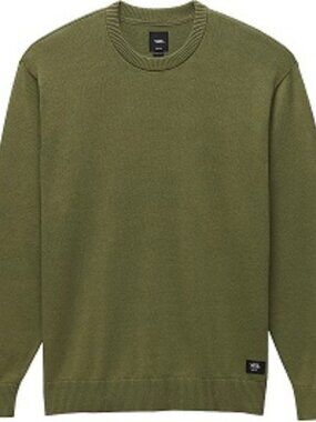 Vans Tacuba olive green crewneck sweater, Excellent used condition, size XS